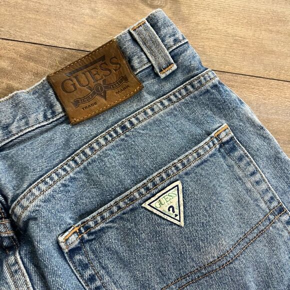Vintage Guess Light Blue Denim Jeans Men‎ 31x26 - Picture 8 of 8